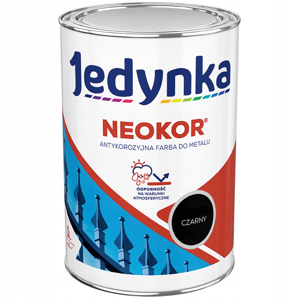 

Podkład Antykorozyjny Jedynka Neokor Czarny 1L