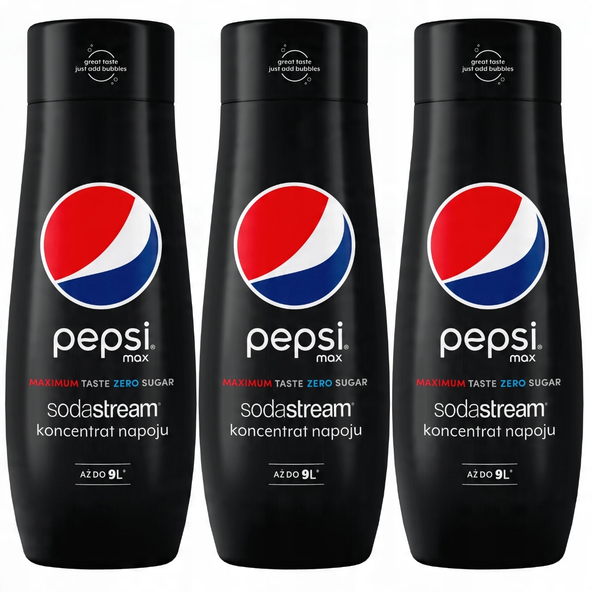 

SodaStream Pepsi Max 3 sztuki zestaw