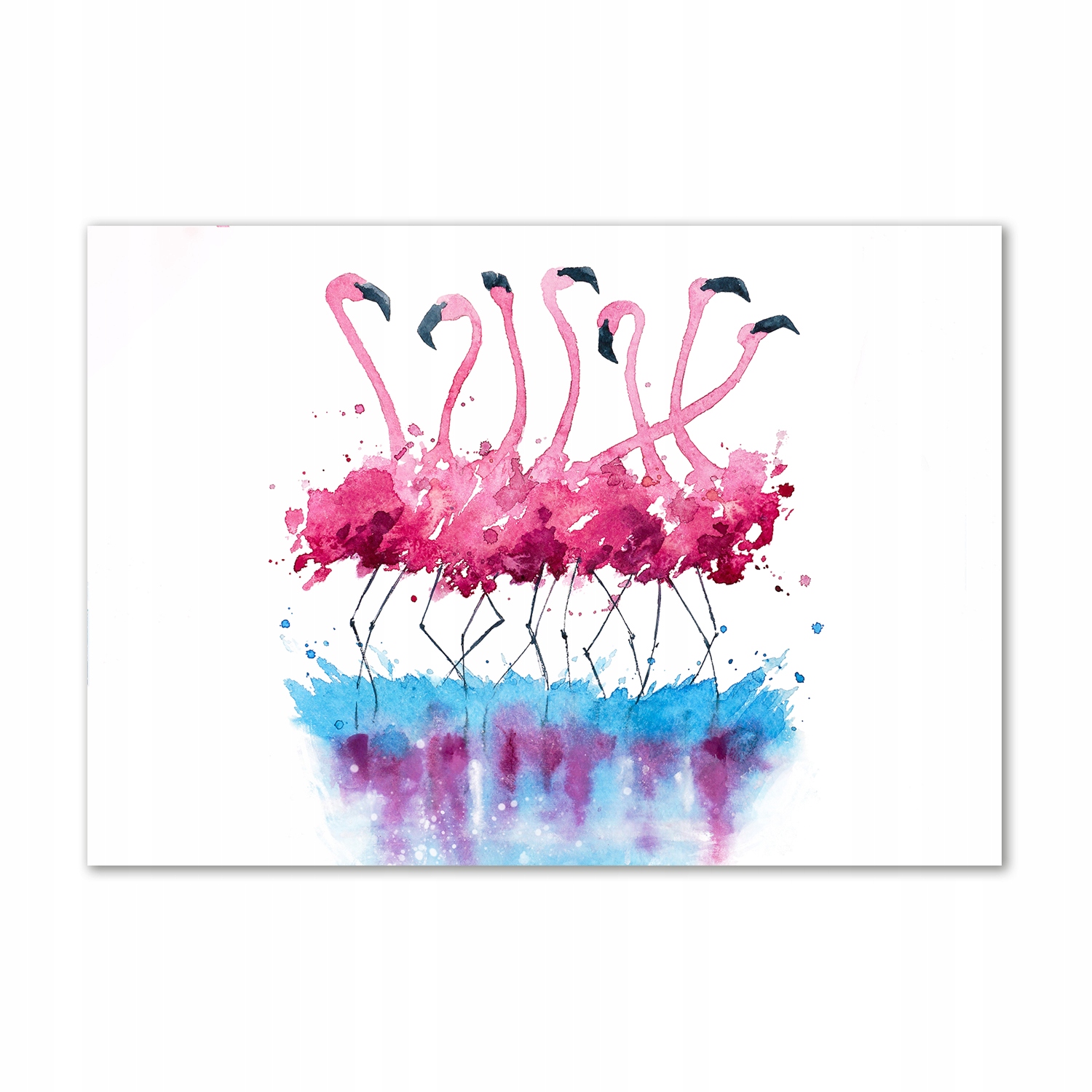 

Obraz zdjęcie na ścianę akryl Flamingi 100x70 cm