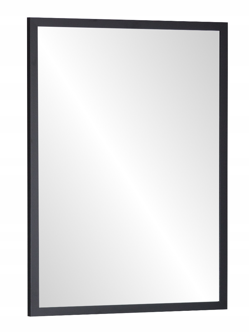 

*Lustro 60x40 wąska rama 65x45 Białe Czarne
