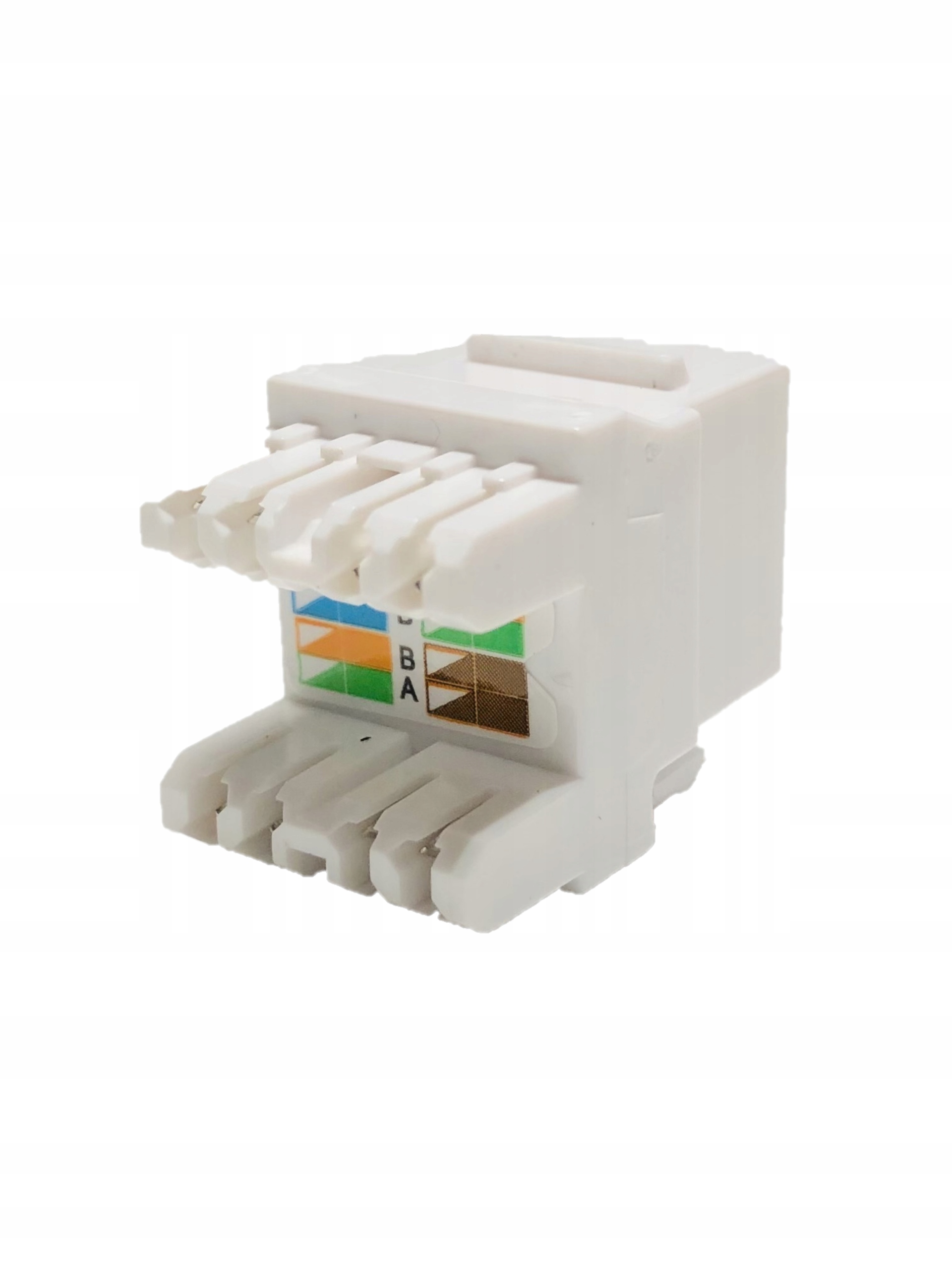 Moduł adapter keystone gniazdo RJ45 kat.5e UTP beznarzędziowy Stan opakowania oryginalne