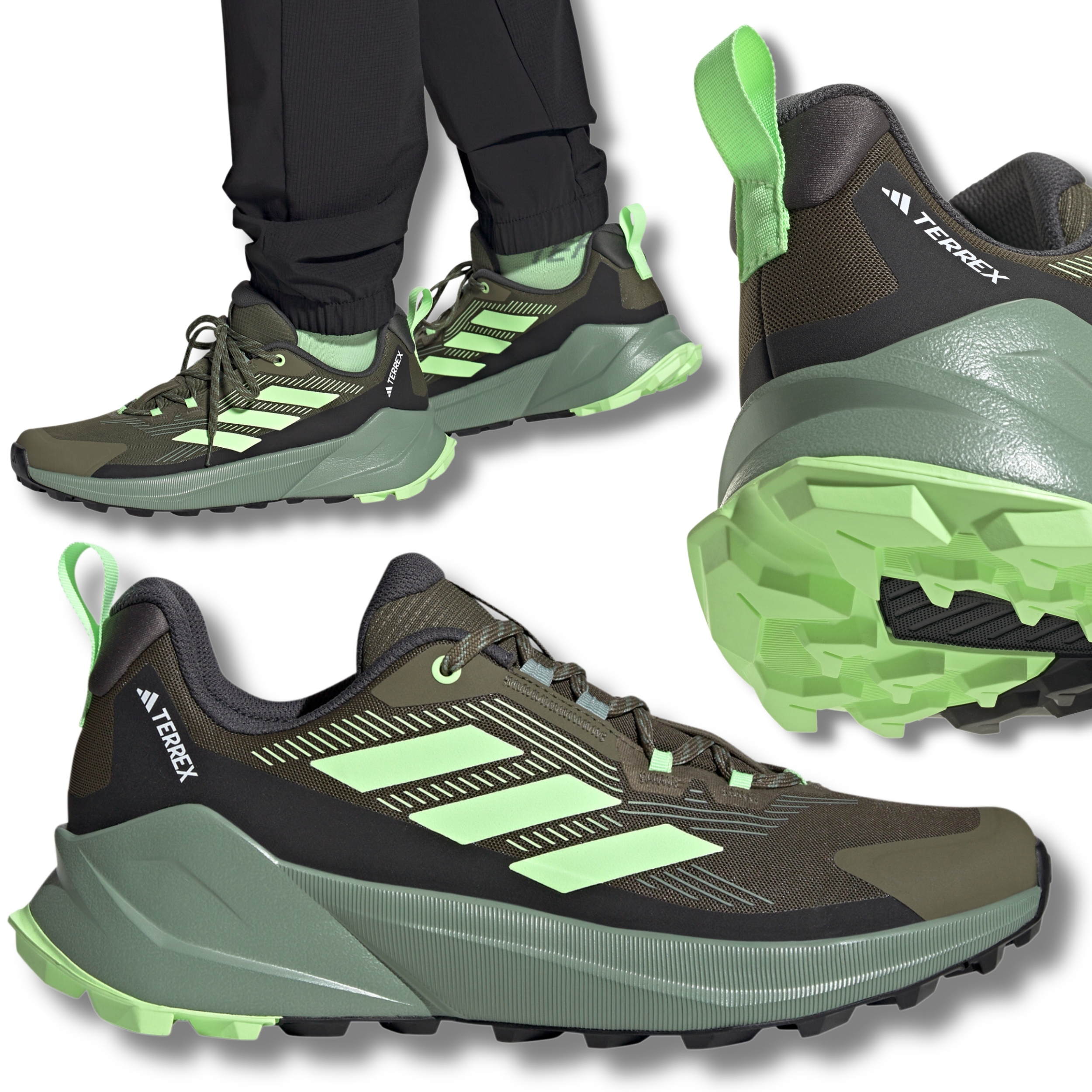 Pánské Trekové Boty Adidas Terrex Turistické Sportovní Silné 47 1/3