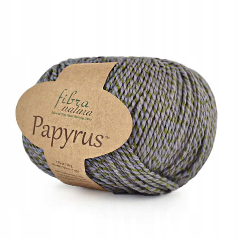 Włóczka Fibranatura Papyrus 229-29 zielony fiolet