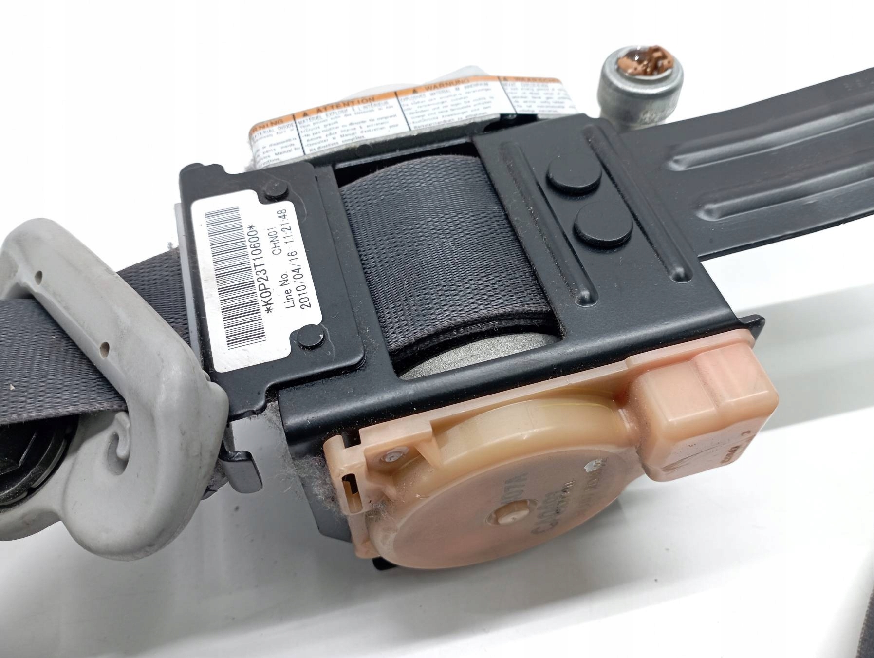 tension belt safety left front driver´s Honda Jazz III (2008-)