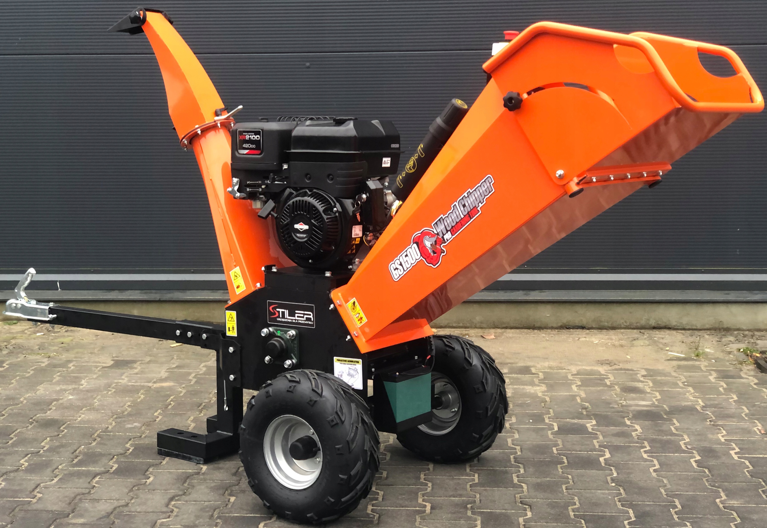 MOCNY RĘBAK ROZDRABNIACZ SPALINOWY DO GAŁĘZI STILER SILNIK B&S 13,5KM HIT Marka Stiler