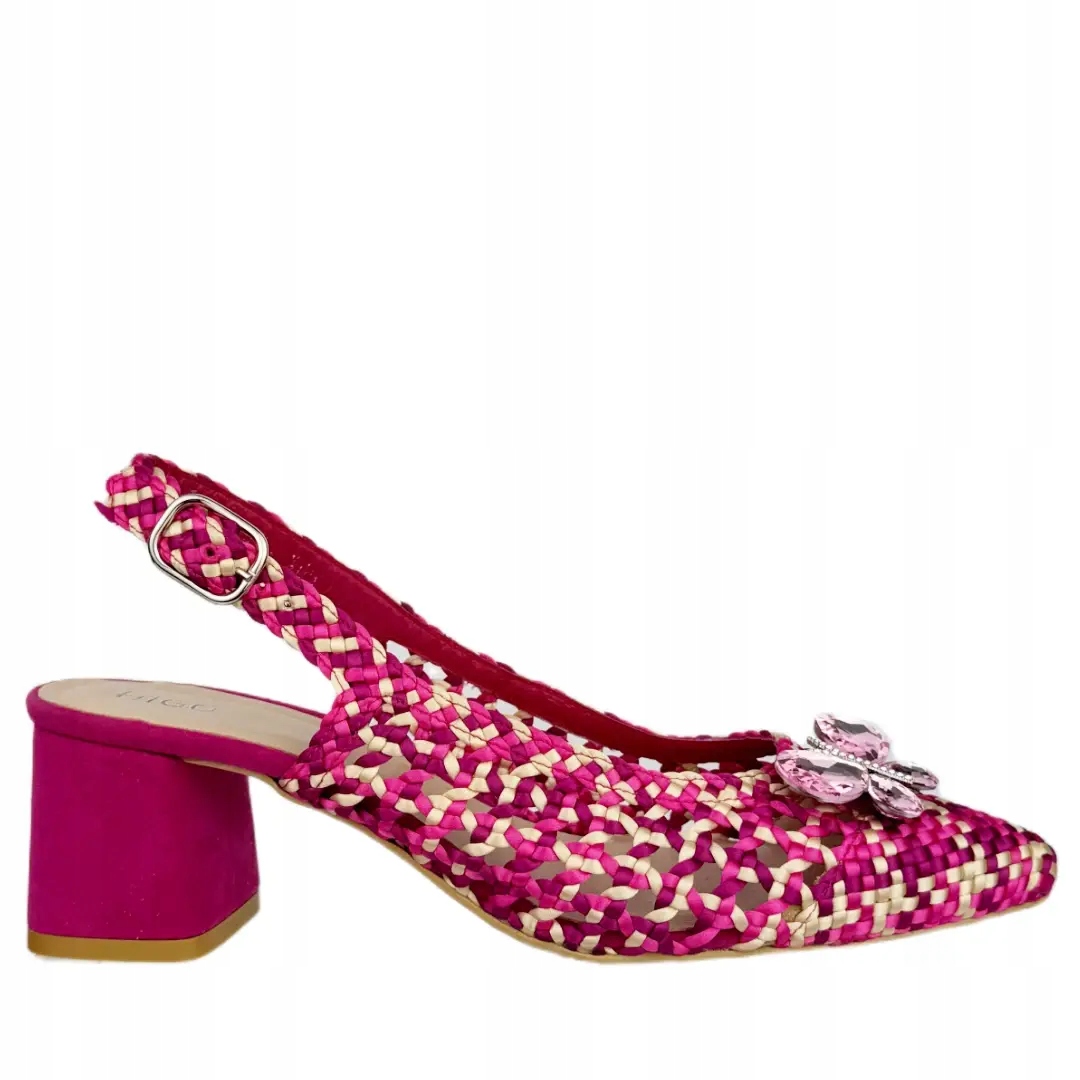 Dámské lodičky Higo 2834 fuchsiové Velikost 39, Fuchsiová