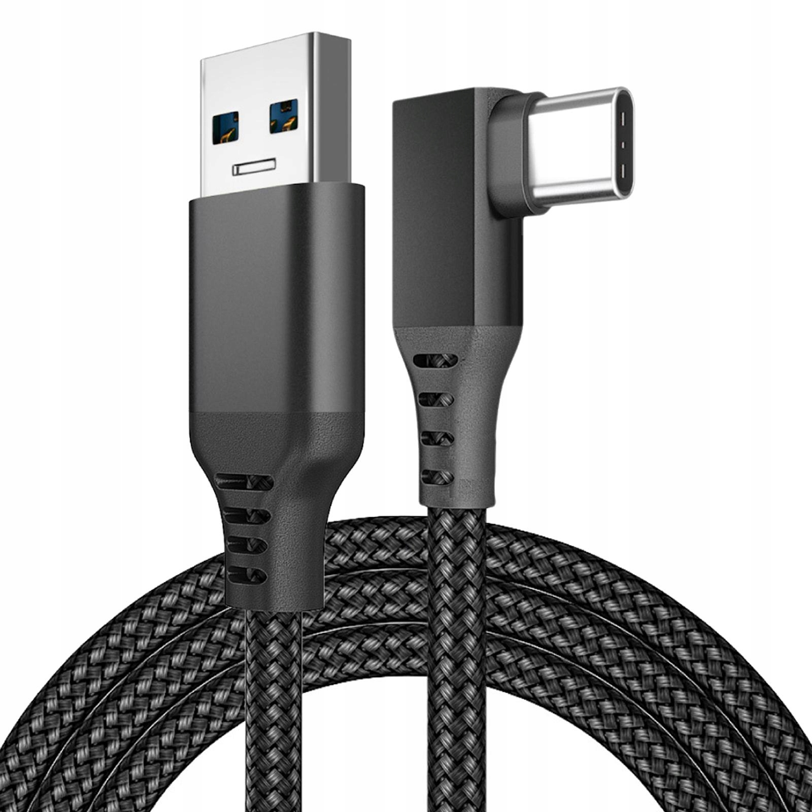 Link Cable 90 stopni dla Quest 2 VR Czarny 6m 20ft Model dfs62fb