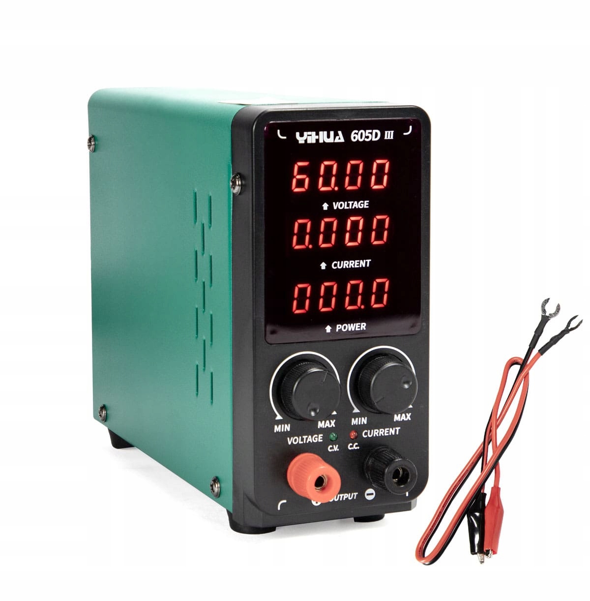 Laboratórny napájací zdroj Yihua 605D-III jednoduchý 60V 5A 300W Led kompaktný