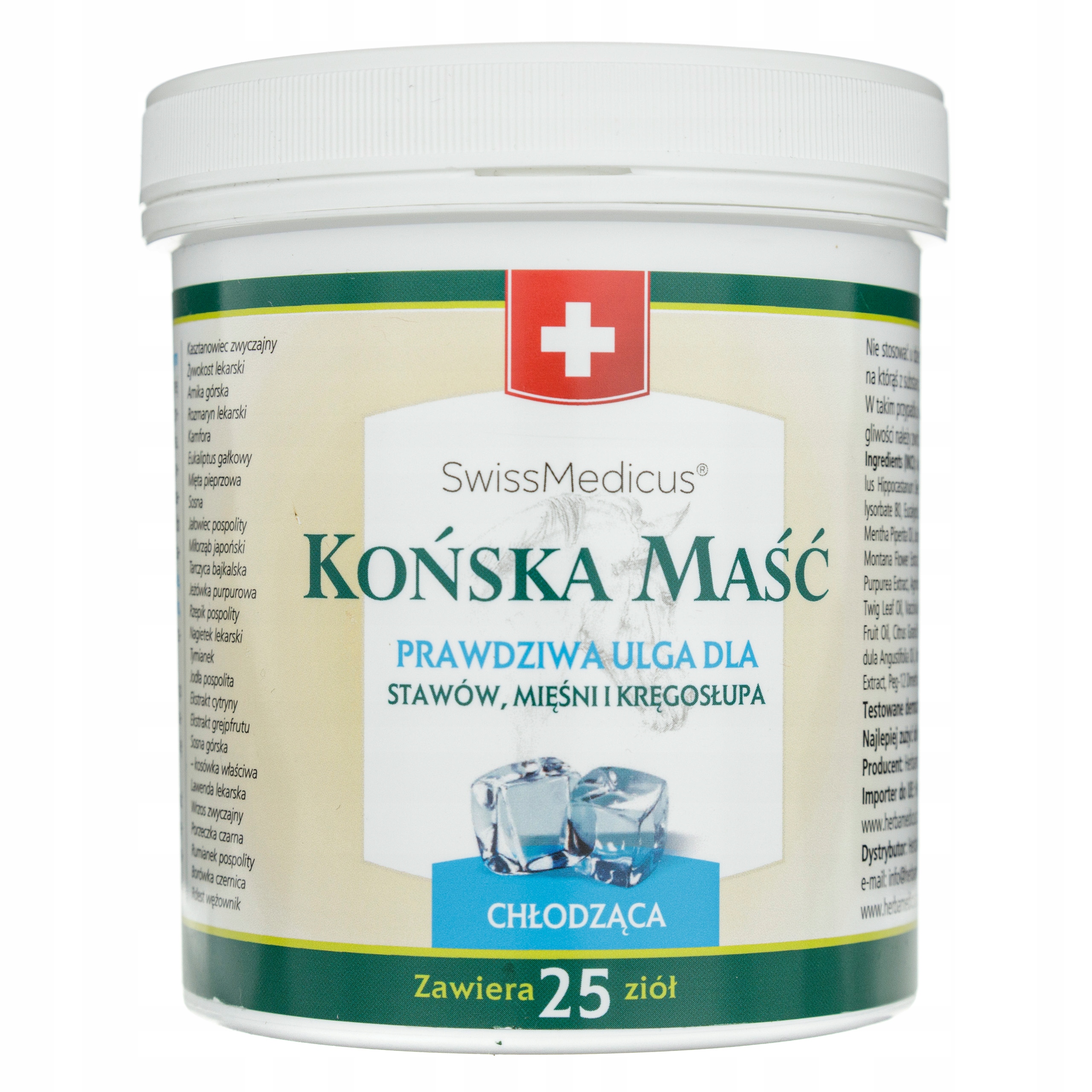 

Herbamedicus Maść końska chłodząca Żylaki 500 ml