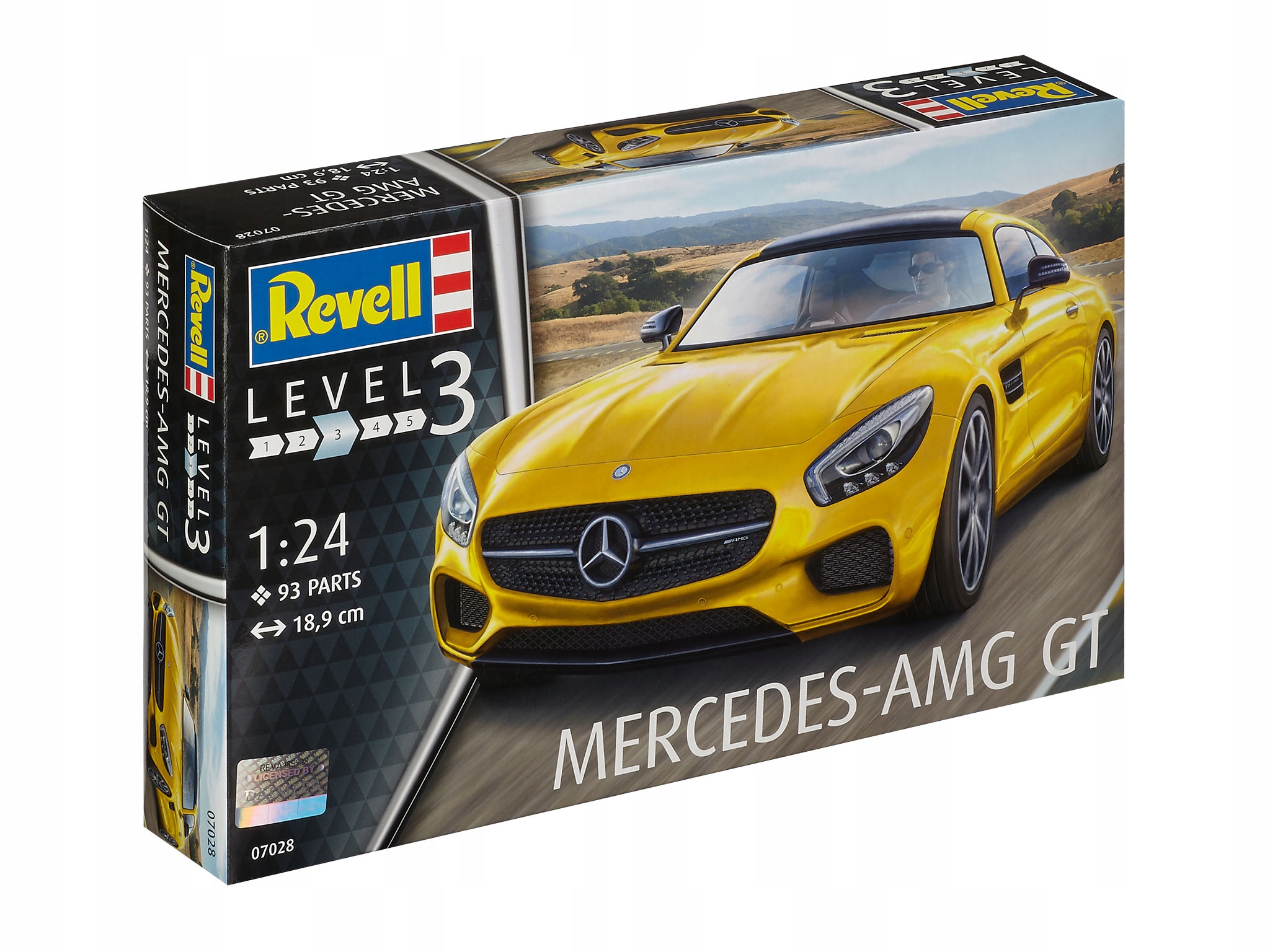 Model Ke Slepení Revell Mercedes Amg Gt 1:24