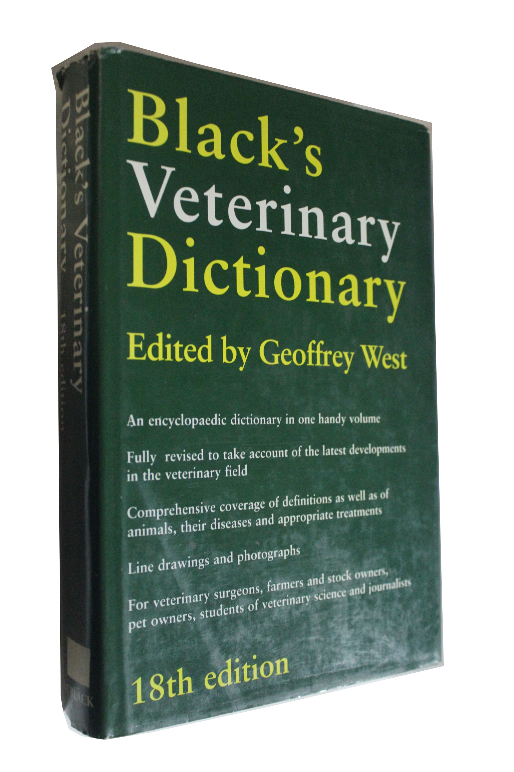 Geoffrey P. West - Black's Veterinary Dictionary