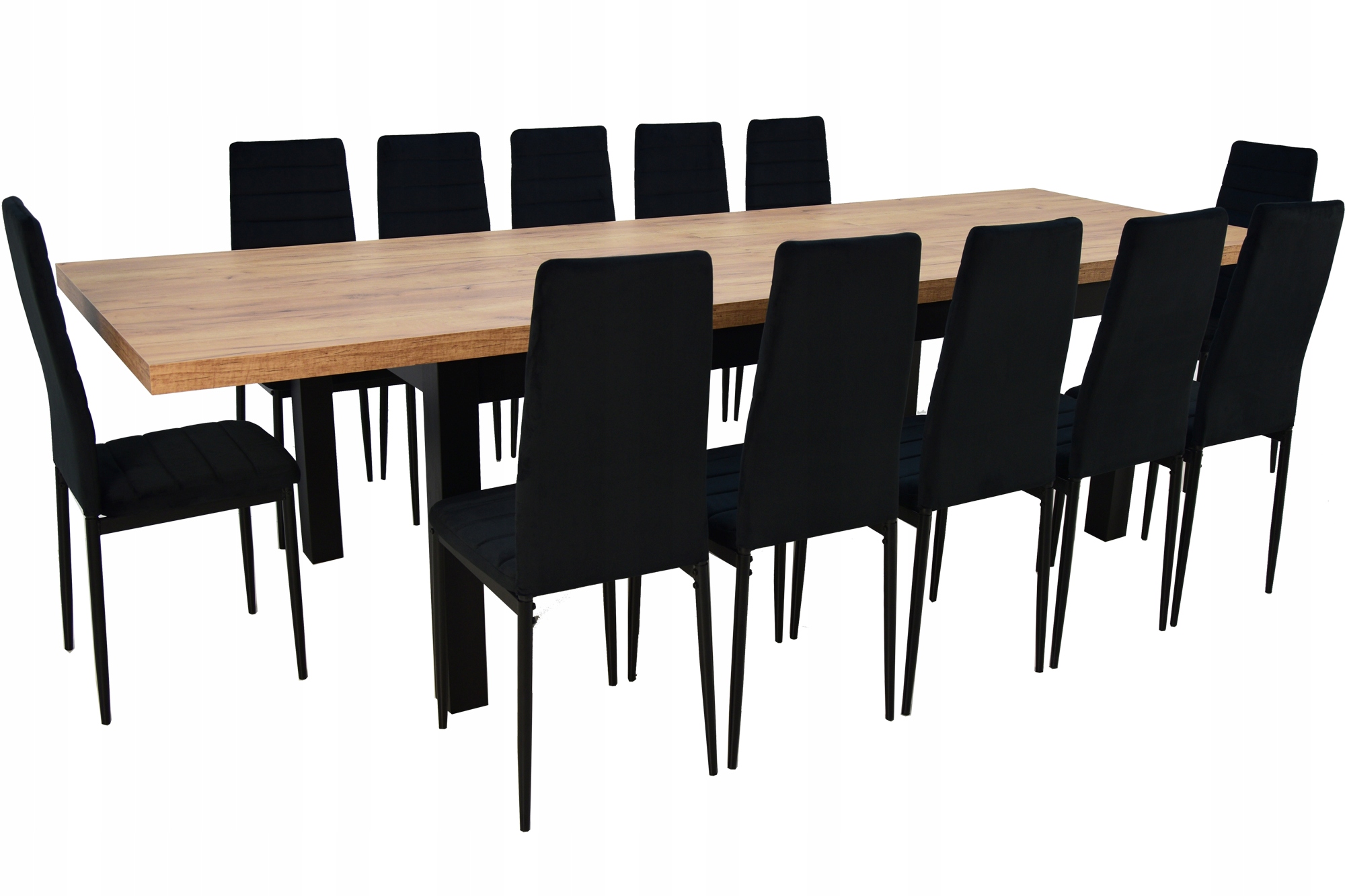 

12 Tapicerowanych krzeseł i Rozkładany stół Salon