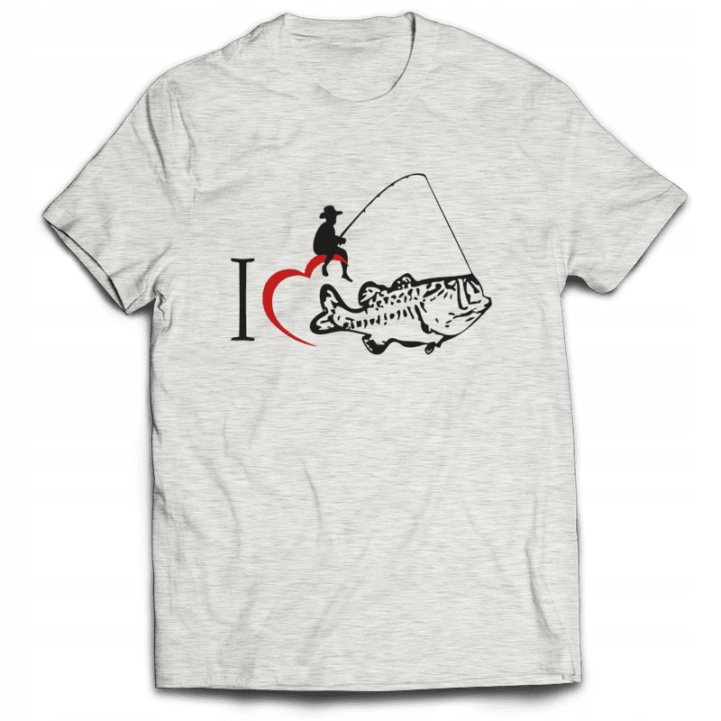 

Koszulka dla Wędkarza I Love Fishing XXL
