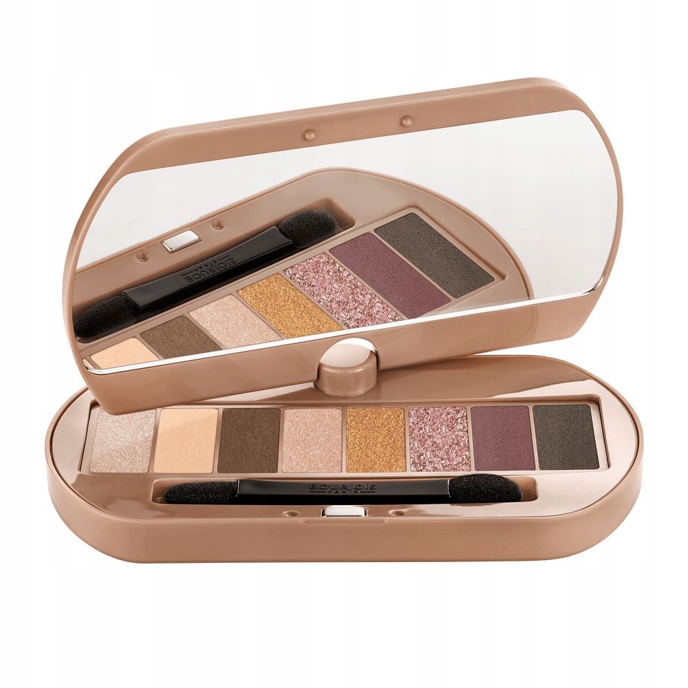 Bourjois Eye Catching Nude Paleta Cieni do Powiek Wykończenie mix wykończeń