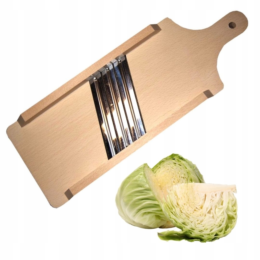 

Szatkownica Do Kapusty Tarka Drewniana Mała 44cm