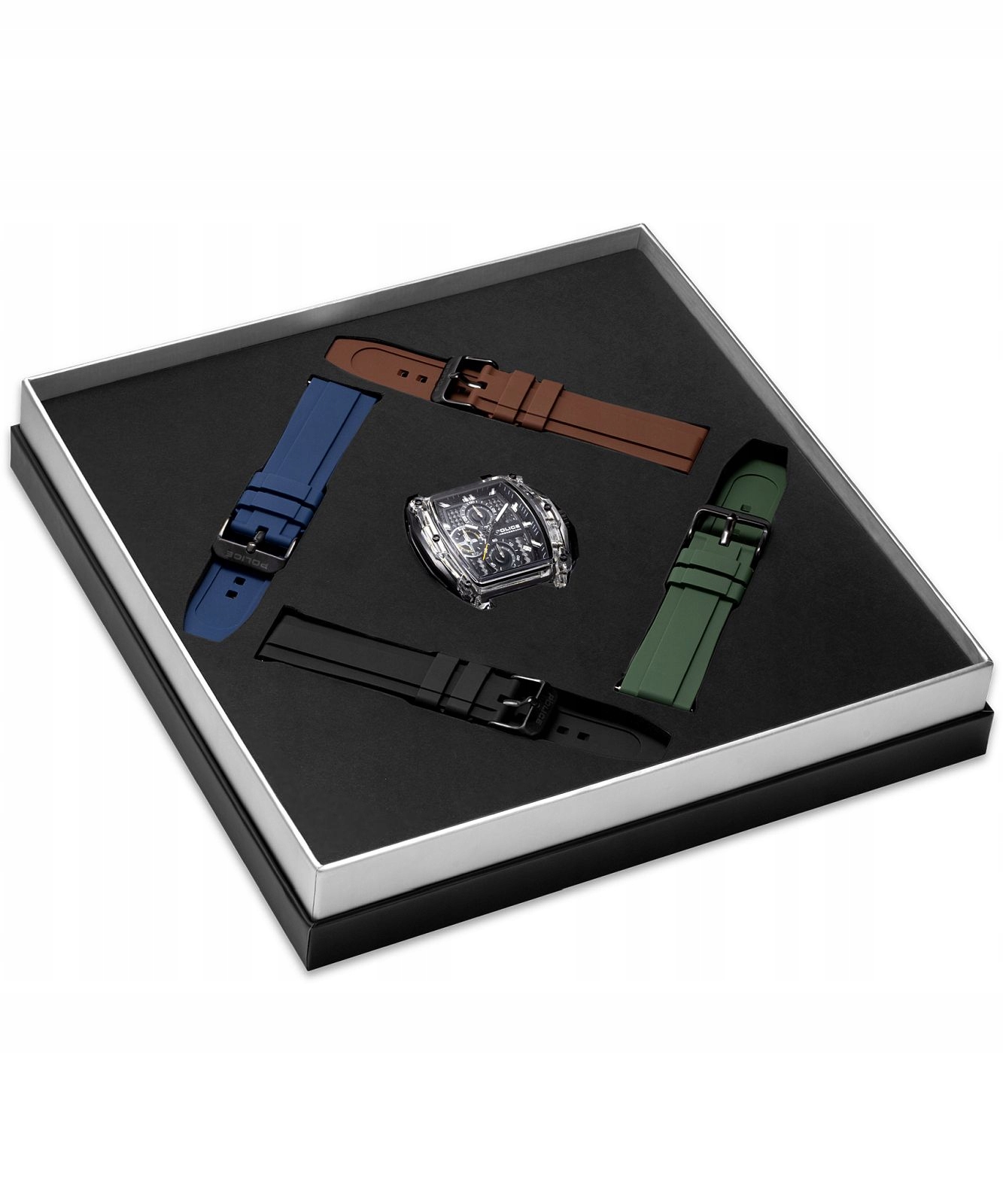 Pánské hodinky Police Clout Tank Chronograph Set