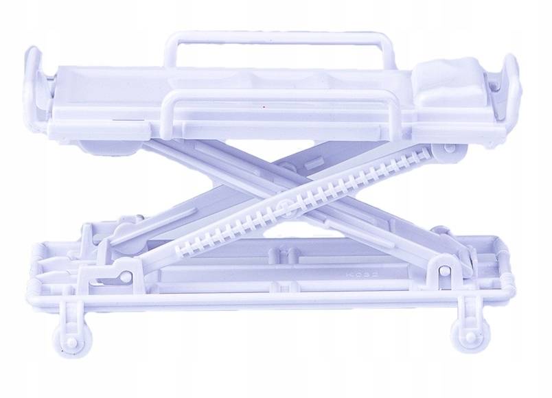 Ambulans Karetka Pogotowia Samochód Van Auto Zabawka z Dźwiękami i Noszami Skala 1:16