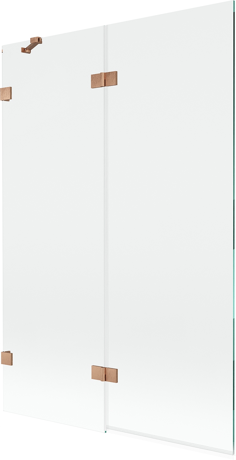 Mexen Lunar koupelnová zástěna 2-dílná levá 120 x 150 cm, transparentní, ka