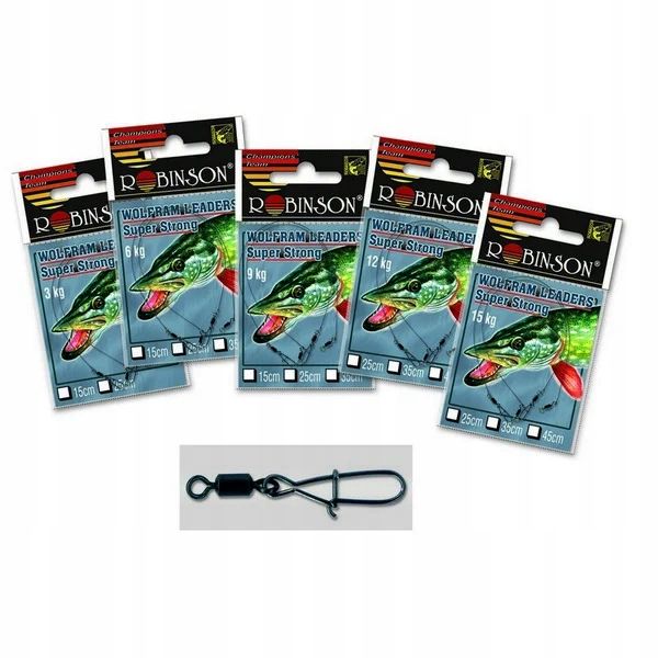 

Robinson Przypon Wolframowy 35 CM 9 Kg 2 Szt