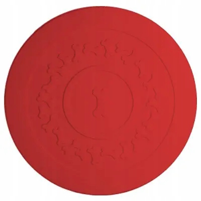 Levně Podložka pod misku 35 cm červená United Pets Made In Italy