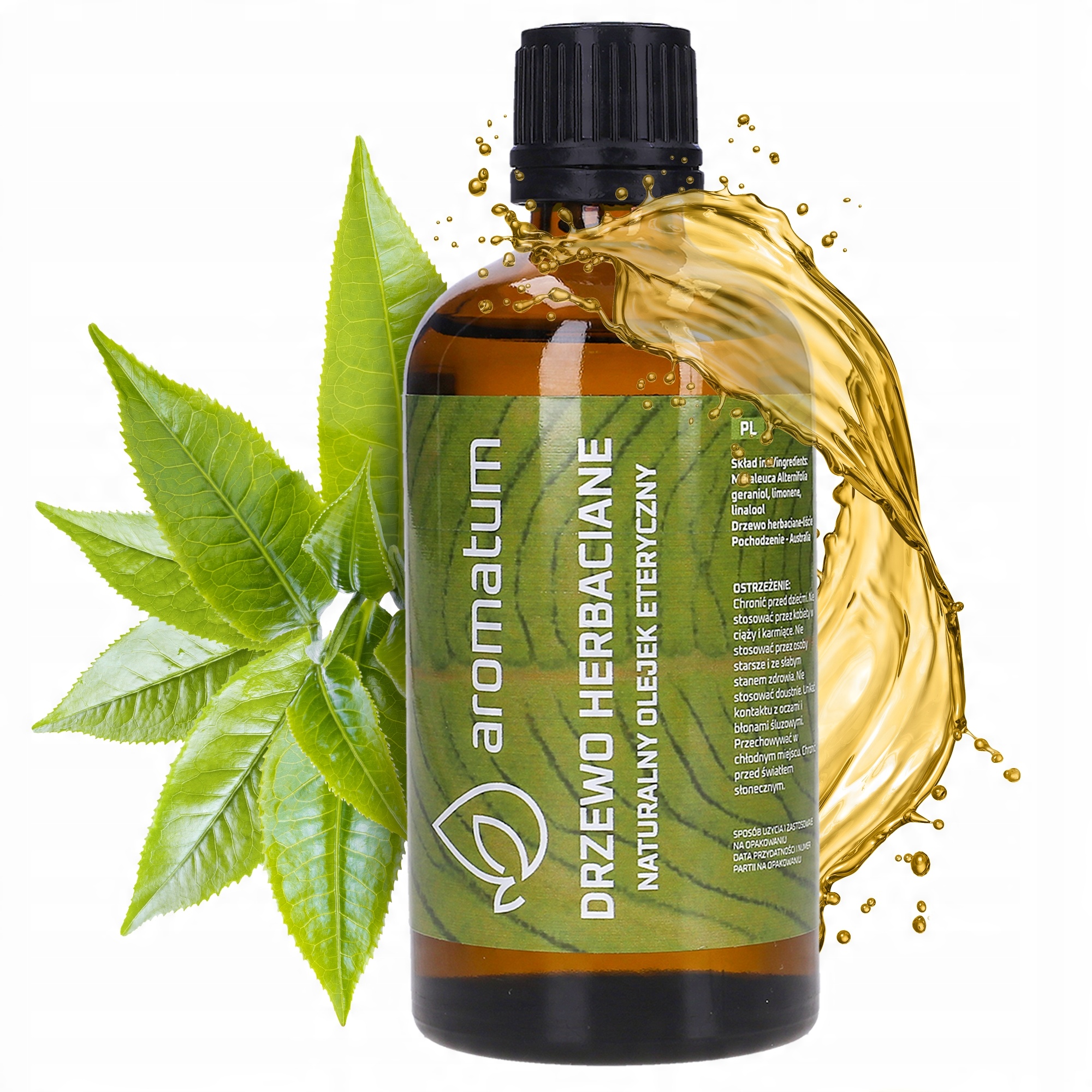 

Olejek Eteryczny Naturalny Drzewo Herbaciane 100ML