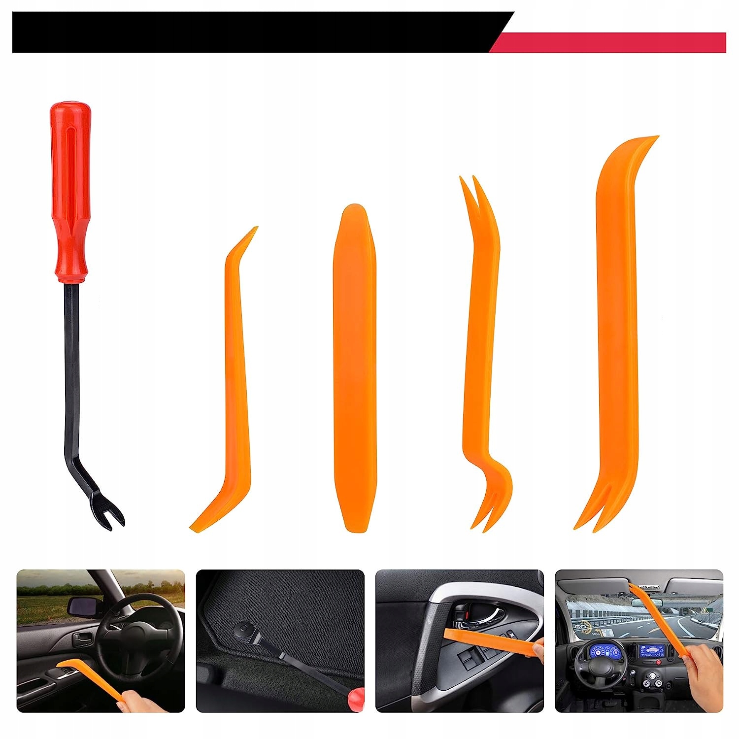 ZESTAW SPINKI KOŁKI SAMOCHODOWE 655 SZT + ŚCIĄGACZ WYJMAK KLIPSY + Trytytki Marka inna