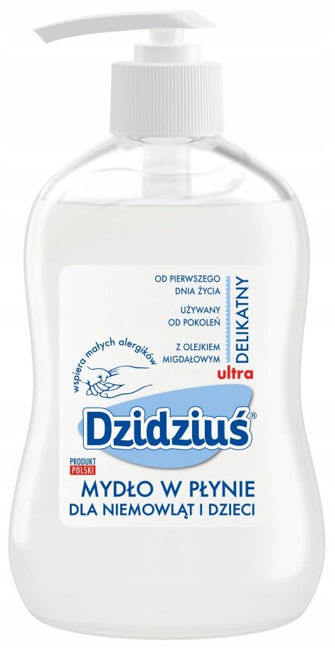 DZIDZIUŚ MYDŁO W PŁYNIE Z OLEJKIEM MIGDAŁOWYM 300