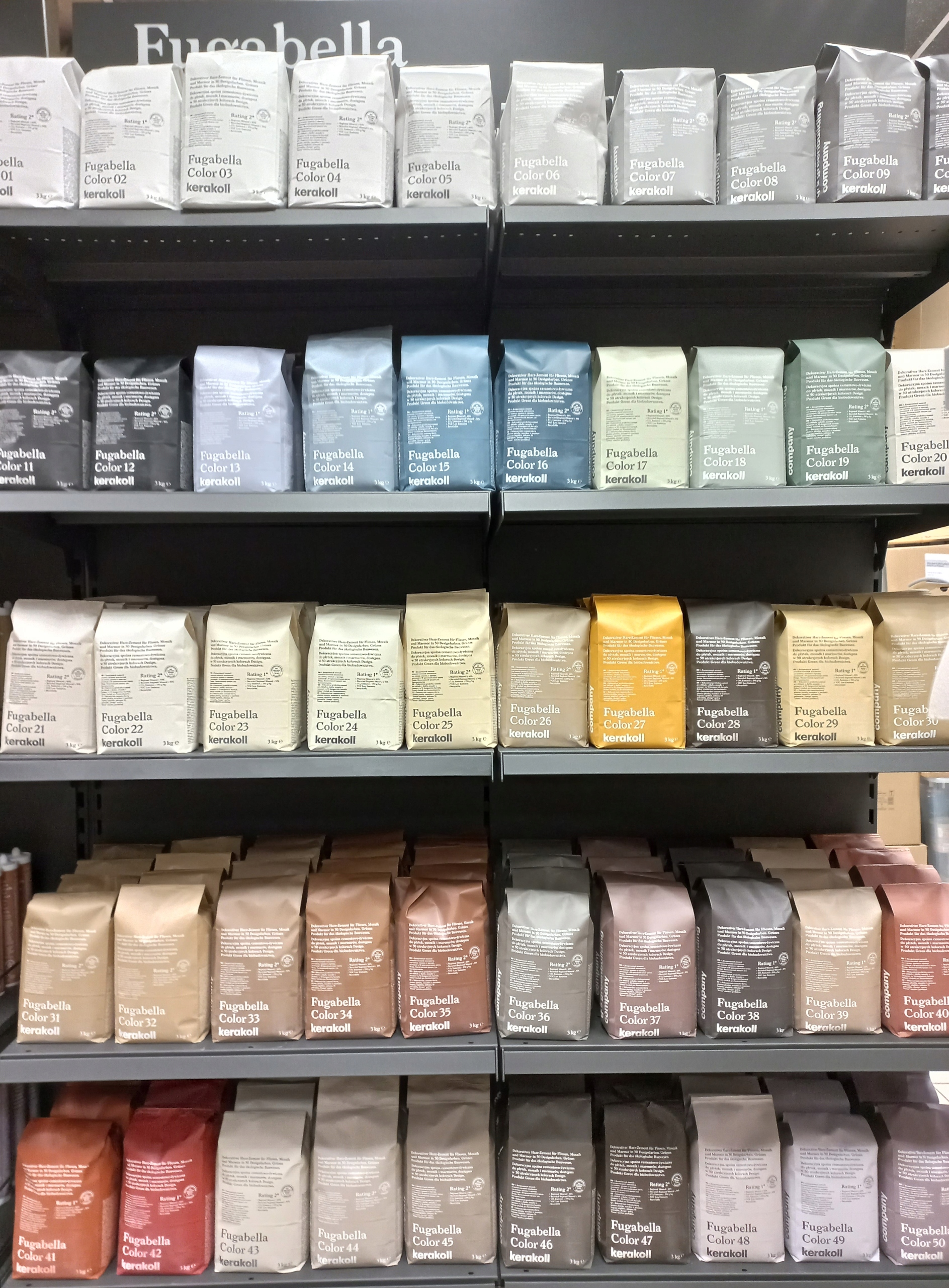 Fuga elastyczna Kerakoll 3 kg kolor 11 Kod producenta Kerakoll Fugabella Color 11