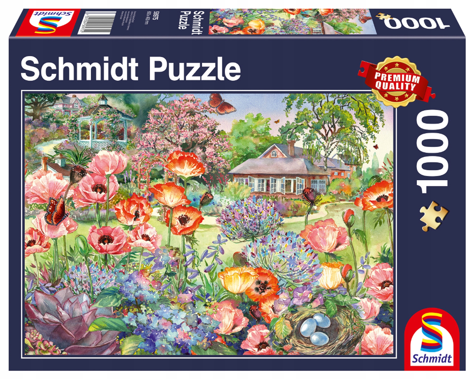

Schmidt Pq Puzzle 1000 el Kwitnący ogród