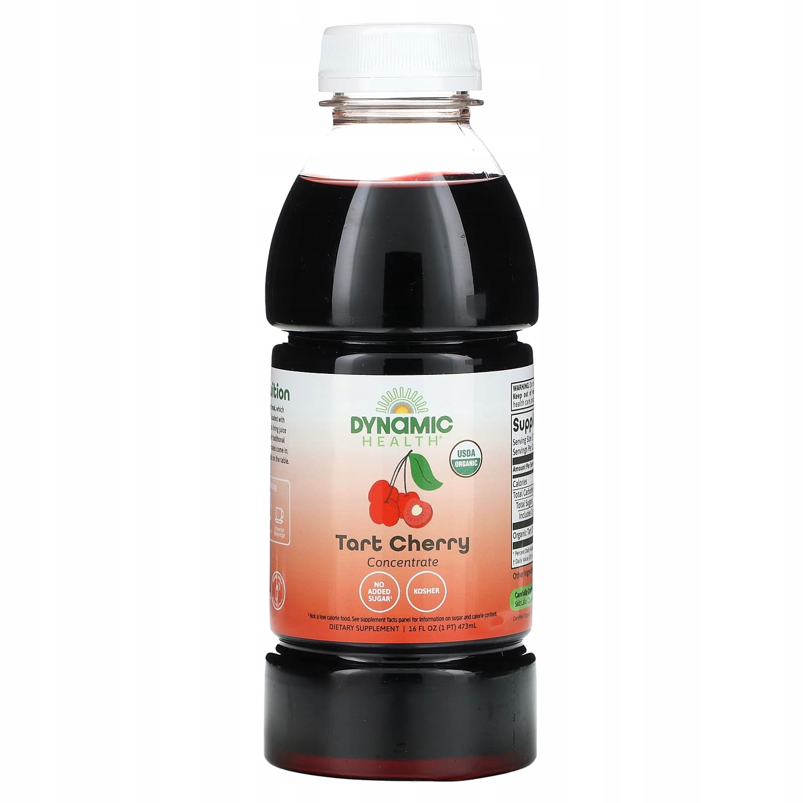 Dynamic Health, koncentrát trpké třešně, 473 ml