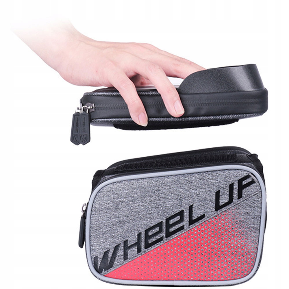 SAKWA NA ROWER NA RAMĘ UCHWYT ROWEROWY TELEFON Pojemność 2 l