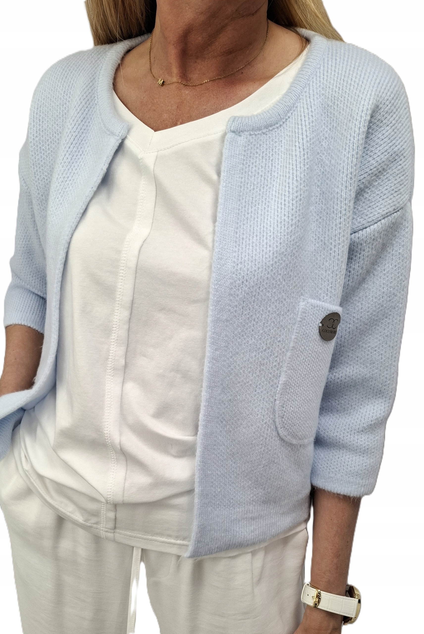 Bomber bunda Cocomore Bolero světle modrá Novinka