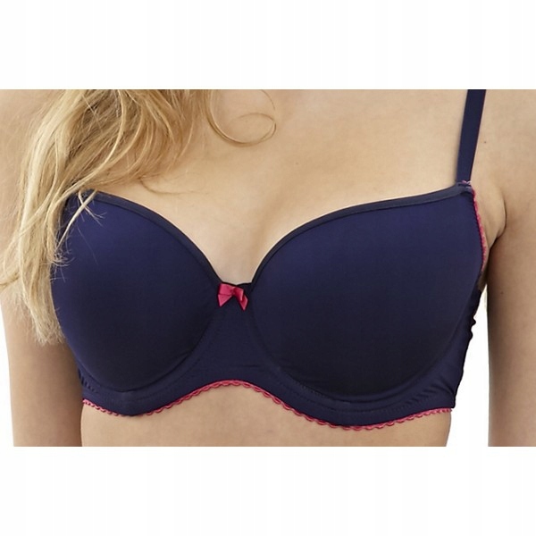 Podprsenka Cleo Panache 65G/30G Riley 9141 Tmavě Modrá/ Pink