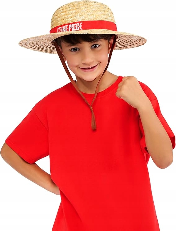 Rubie's Oficiální dětská čepice One Piece Monkey D. Luffy od Rubie's, jedna velikost