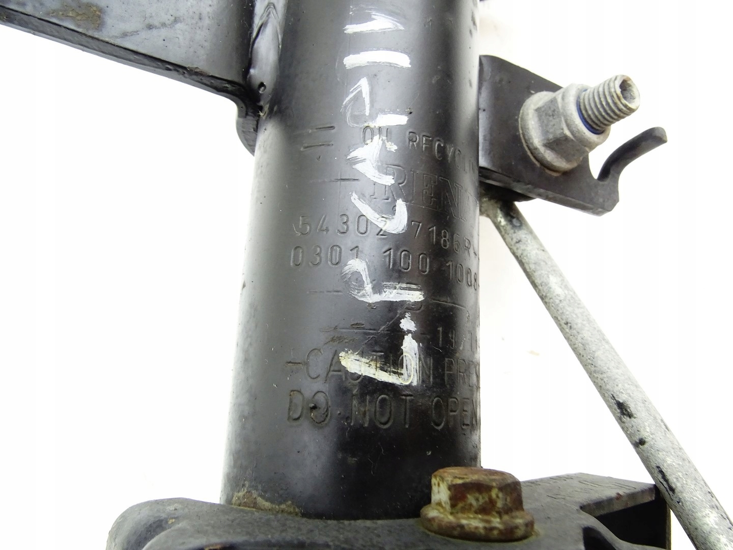 shock absorber spring left front front RENAULT CAPTUR II 543027186R