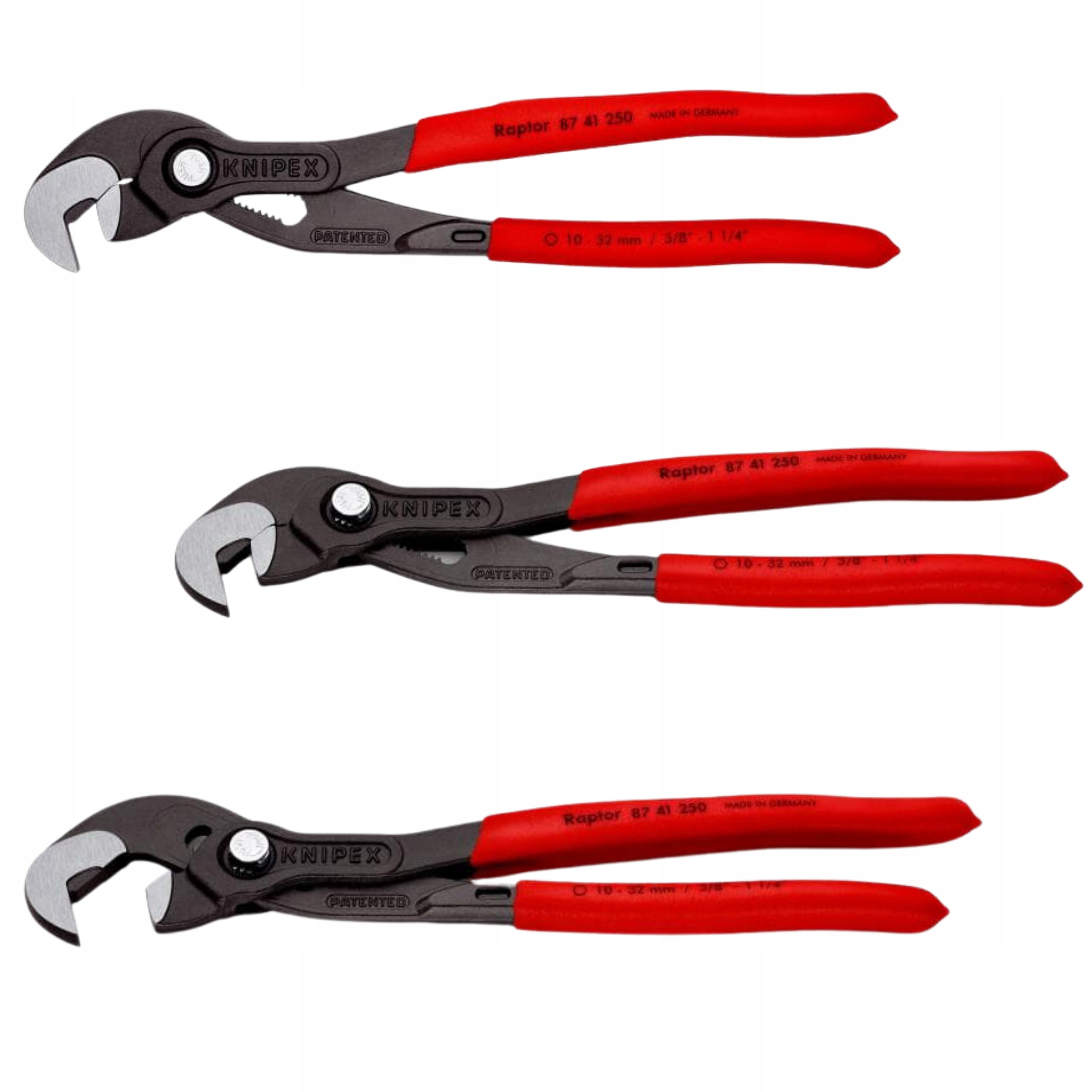 

Szczypce Raptor do śrub i nakrętek Knipex