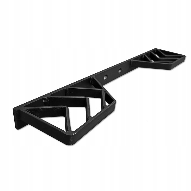 Obojstranný schodík pre ťažné zariadenie Rozstup 90 mm Čierny