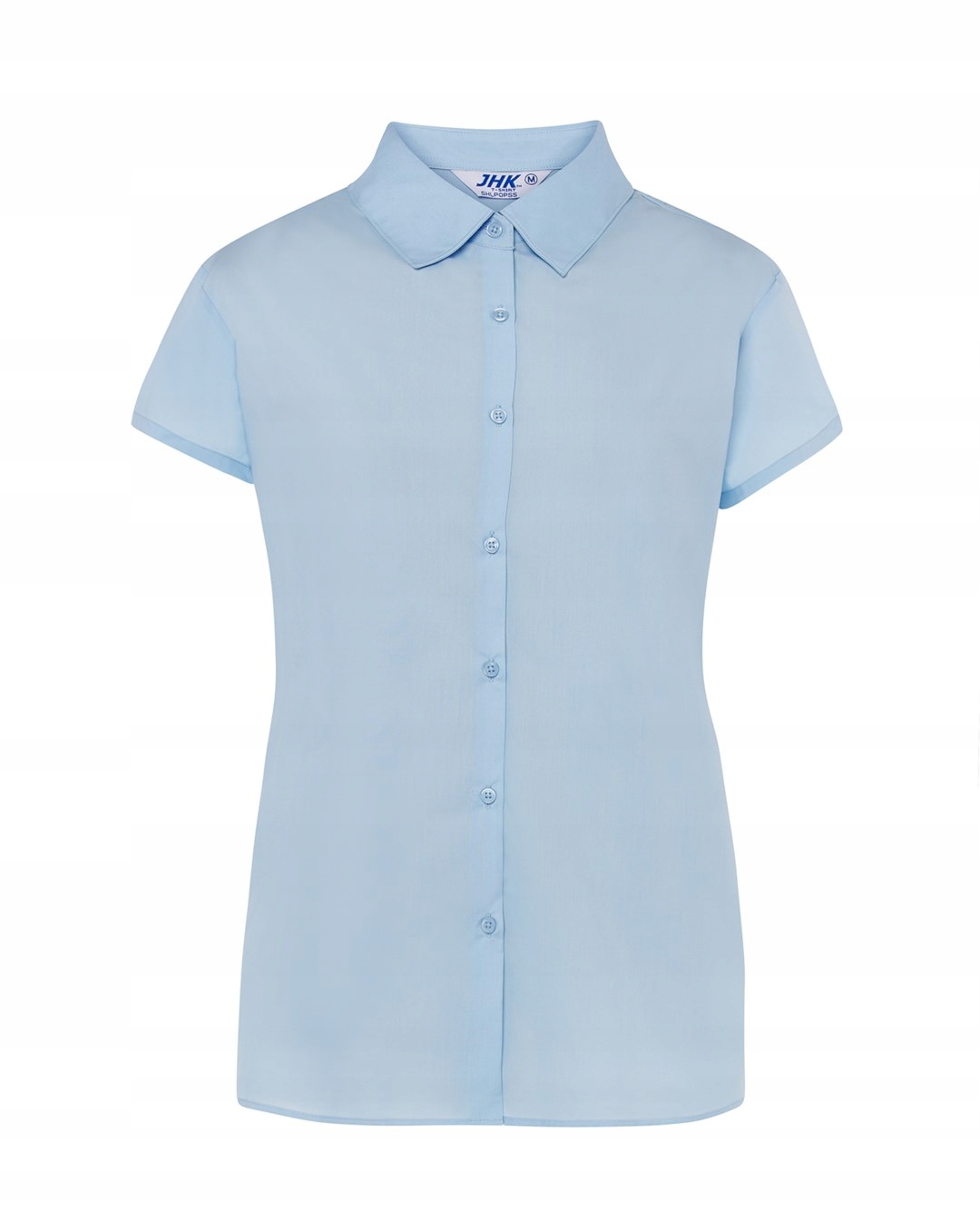 

Koszula damska krótki rękaw Jhk Pop Sky Blue S
