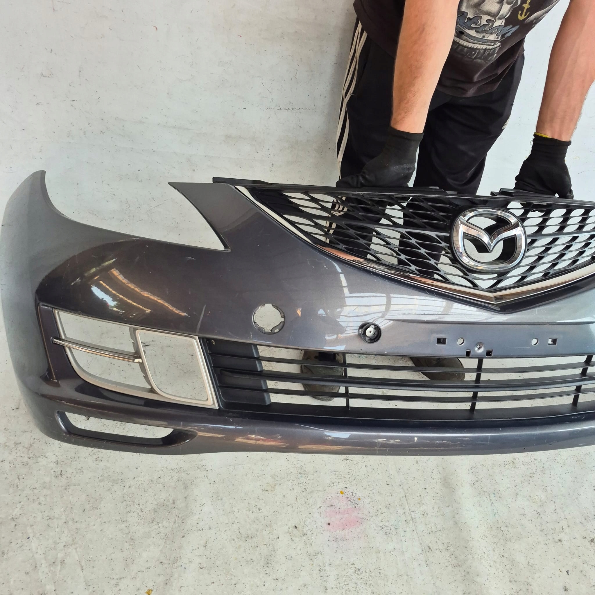 MAZDA 6 II GH 08-10 bumper front front PDC