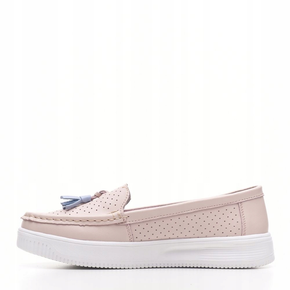 MOKASYNY PÓŁBUTY NA PLATFORMIE DAMSKIE KOLOROWE FRĘDZLE SERGIO LEONE 39 Wysokość obcasa/platformy 3 cm