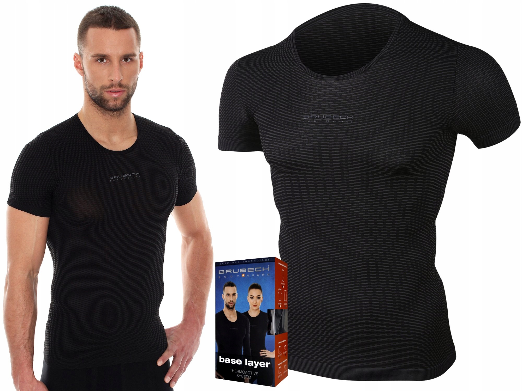 Brubeck koszulka kr. Unisex potówka SS10540 r XXL