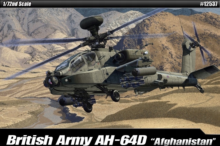 Academy 12537 AH-64D British Army Afghánistán 1:72