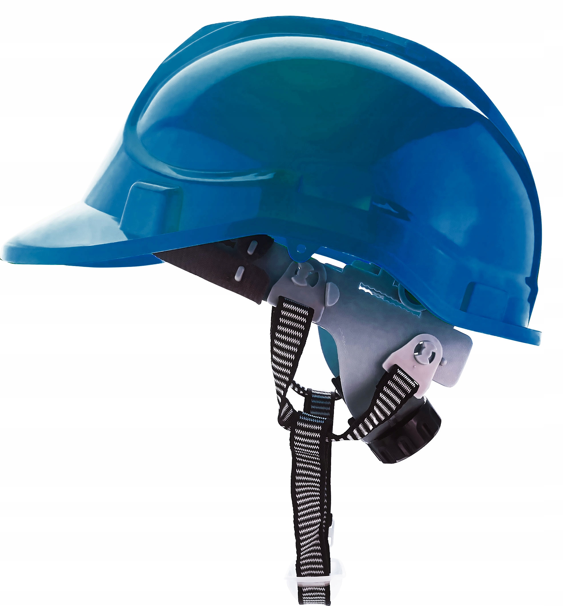 

Hełm Kask Bhp Budowlany Roboczy Ochronny Niebieski