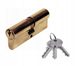 ZAMEK DO FURTKI KLAMKA KASETA 50X30 I WKŁADKA Marka WDB