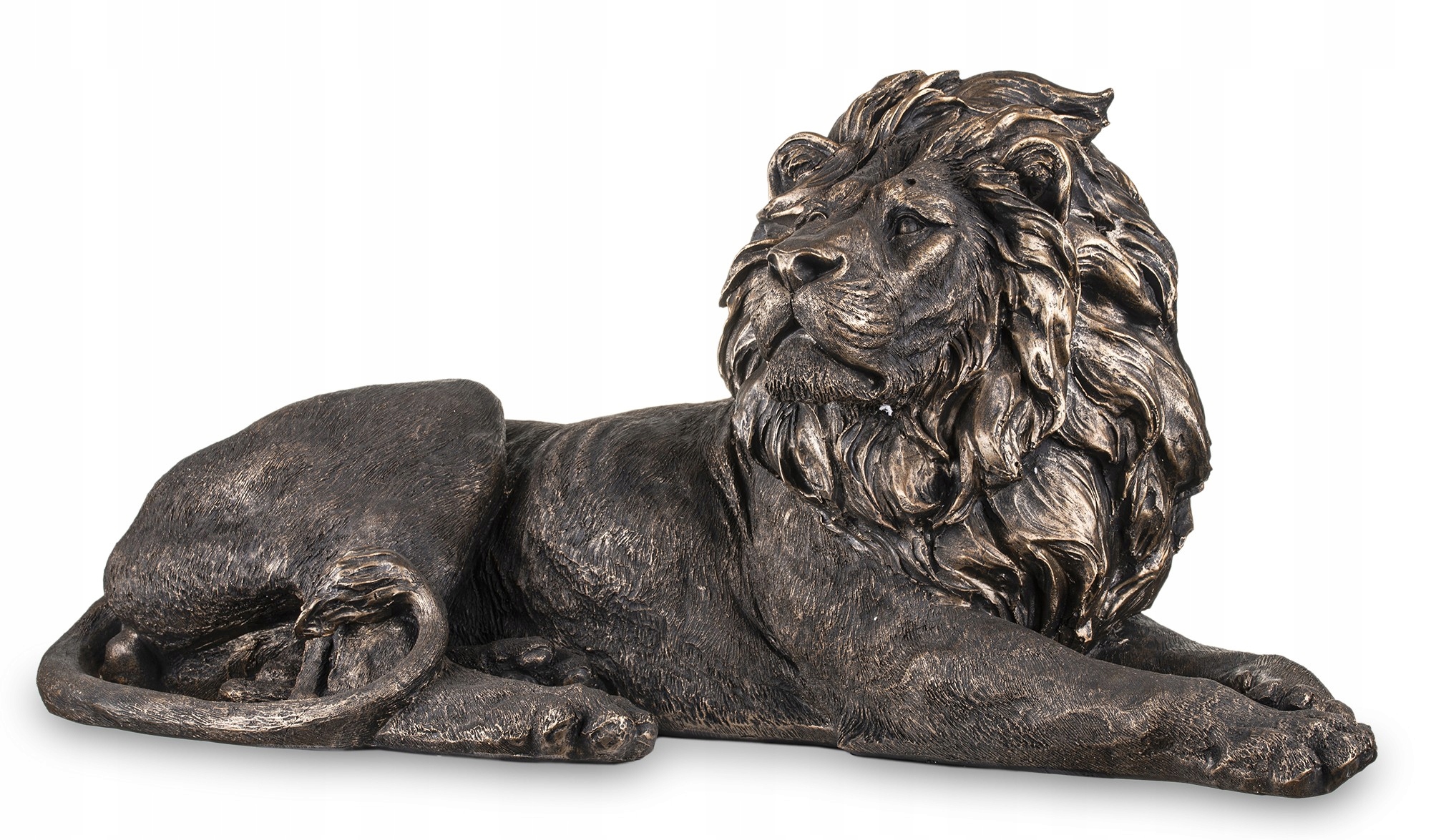 Figurka Leva Dekorácia Zlato s bronzom