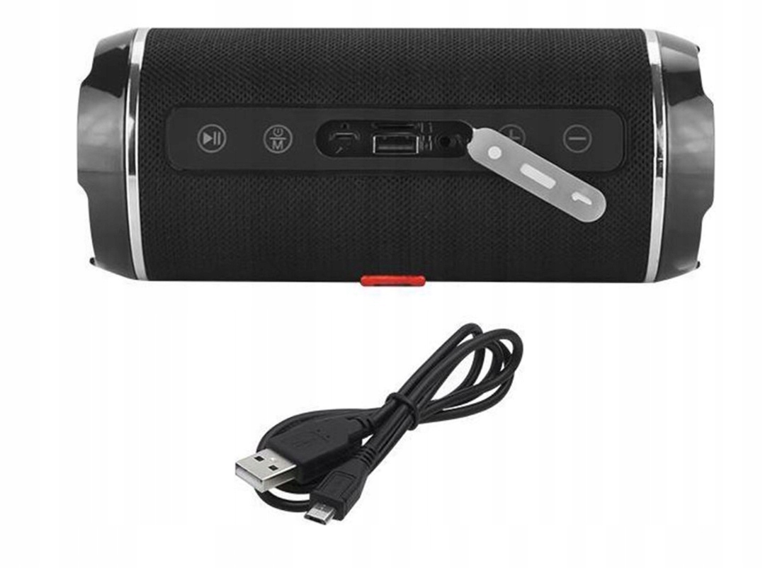 GŁOŚNIK BEZPRZEWODOWY Bluetooth WODOODPORNY CHARGE 3 m BLACK Marka R2Invest