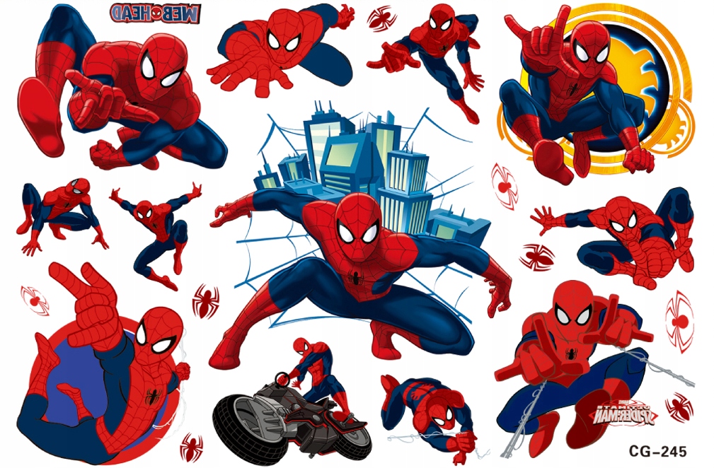 

Tatuaż zmywalny dla dzieci Spider-man CG245