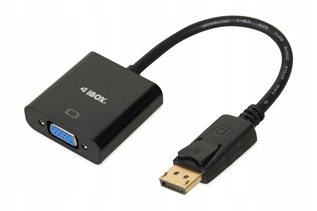 Kabel adapter iBOX Iadpvga DisplayPort do Vga