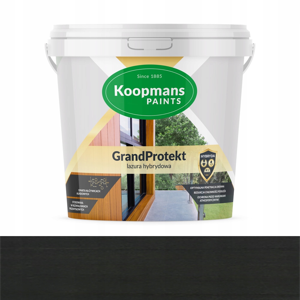 GrandProtekt Lazura do drewna szybkoschnąca 3L 917 Głębia kaldery