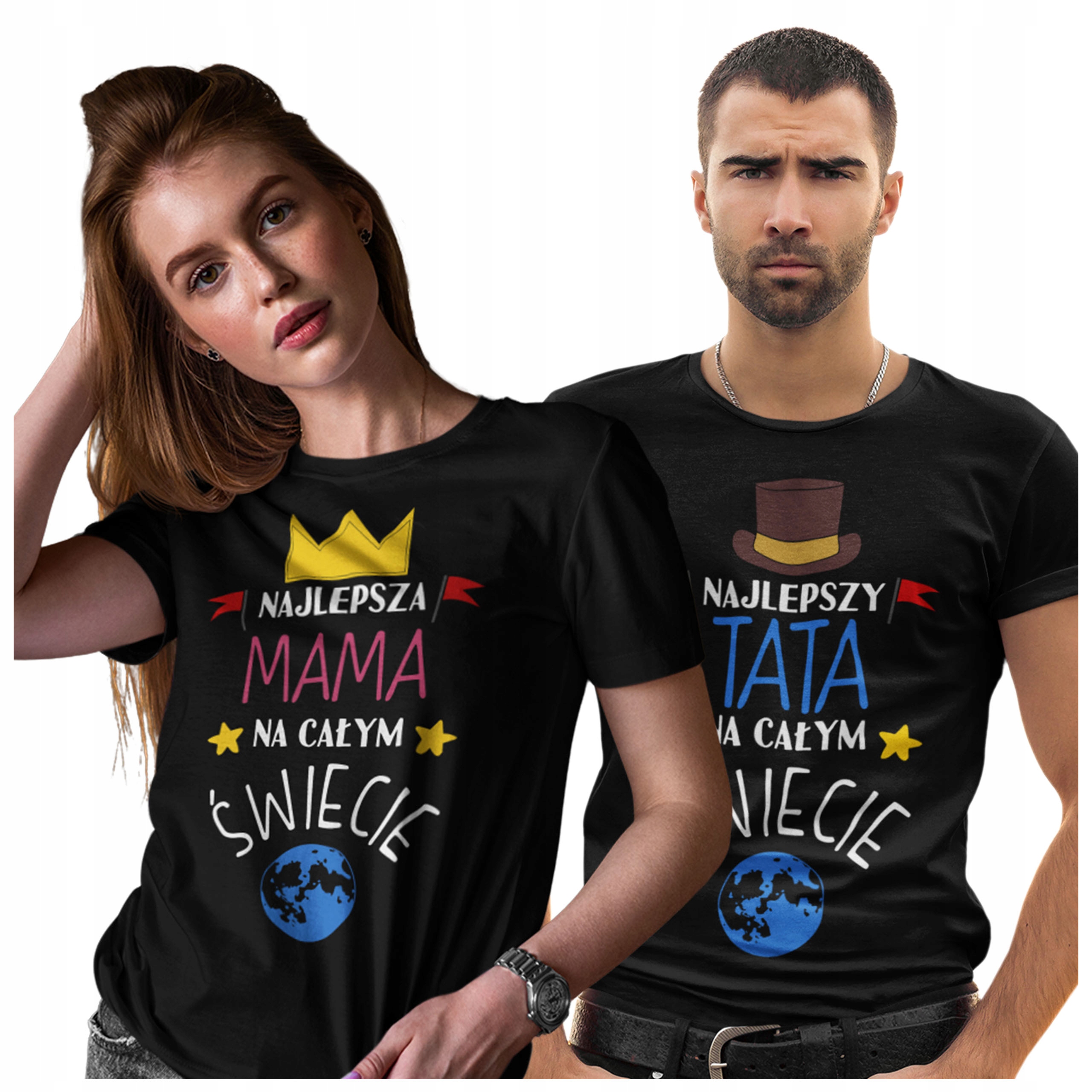 Tričko Pro Tátu A Mámu Dárek Den otců matek Nejlepší Táta Máma